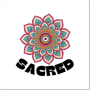 Sacred Mandala Posters and Art